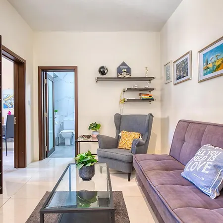 Apartman Cosy 1 Bedroom With Balcony In St Julians Aebe1 *