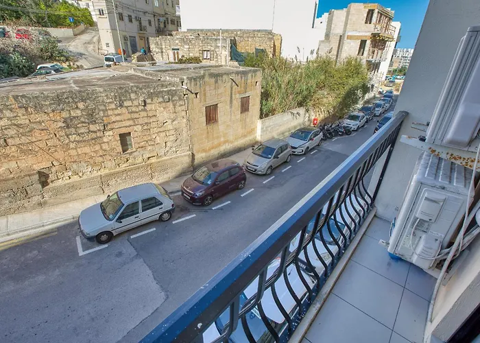 Apartman Cosy 1 Bedroom With Balcony In St Julians Aebe1 San Ġiljan